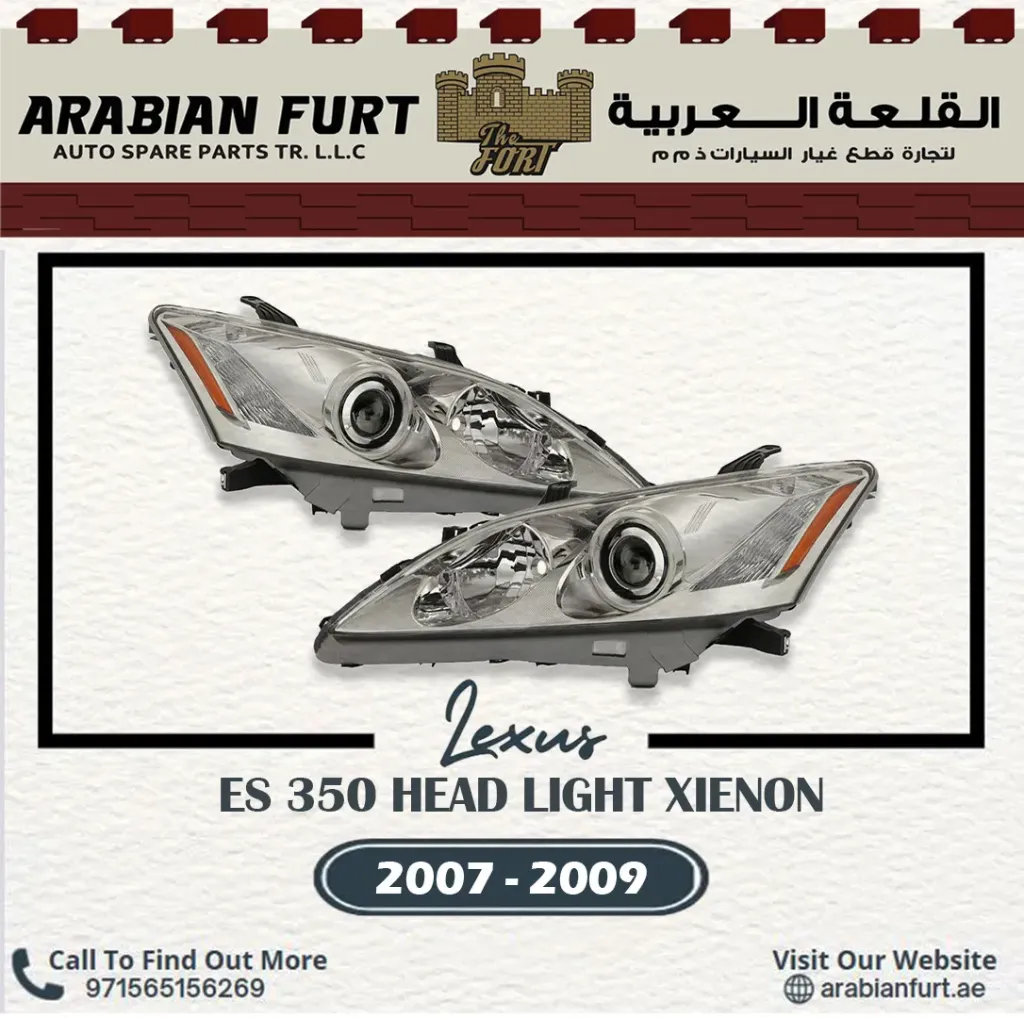 [SMK 236 RH] LEXUS ES 350 07-09 HEAD LIGHT RIGHT W/OUT AFS