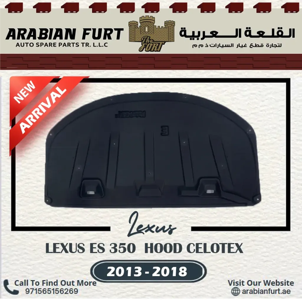 LEXUS ES 350 13 HOOD CELOTEX
