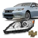 LEXUS ES 350 13-15 HEAD LIGHT NORMAL RIGHT