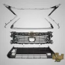 LEXUS ES 350 16- FRONT GRILL SET