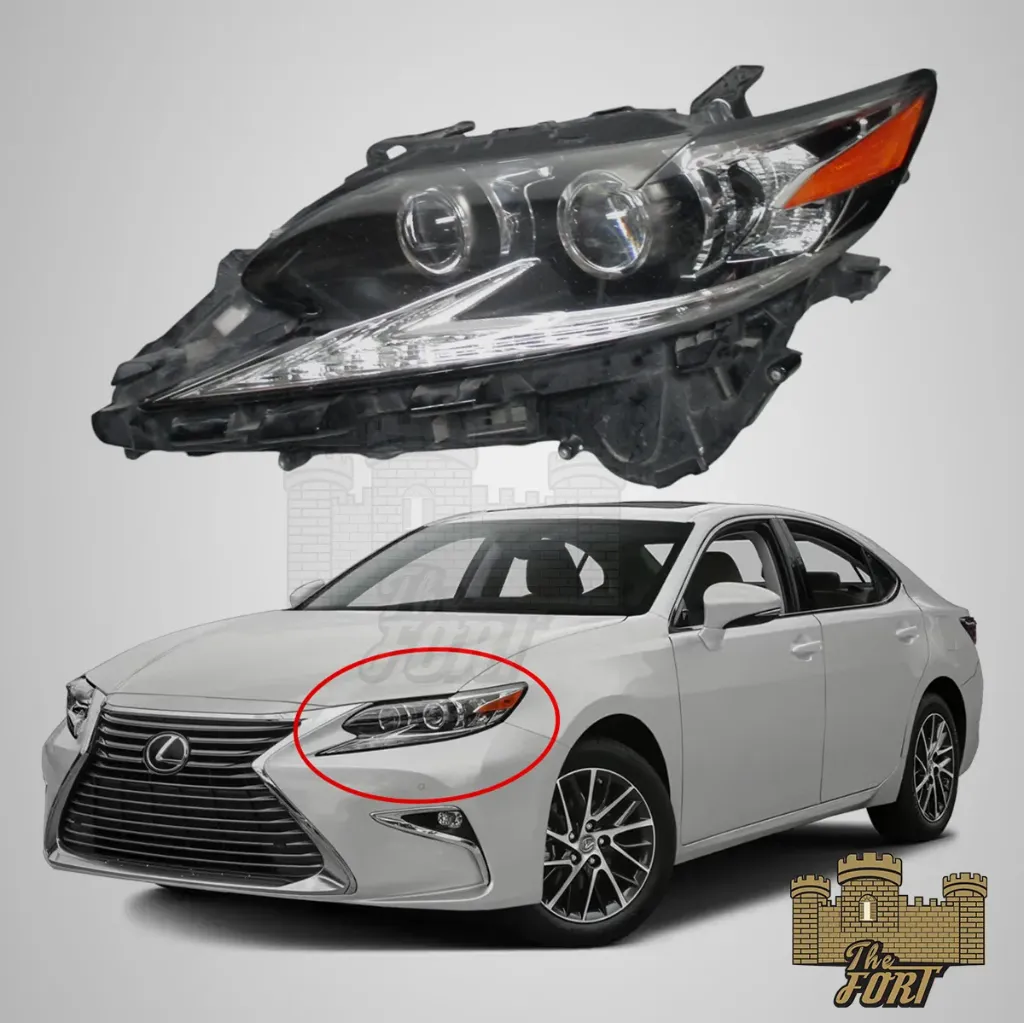 [SMK 239 LH] LEXUS ES 350 16- HEAD LIGHT DOUBLE LENSES W/AFS LEFT