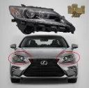LEXUS ES 350 16- HEAD LIGHT LEFT S/L
