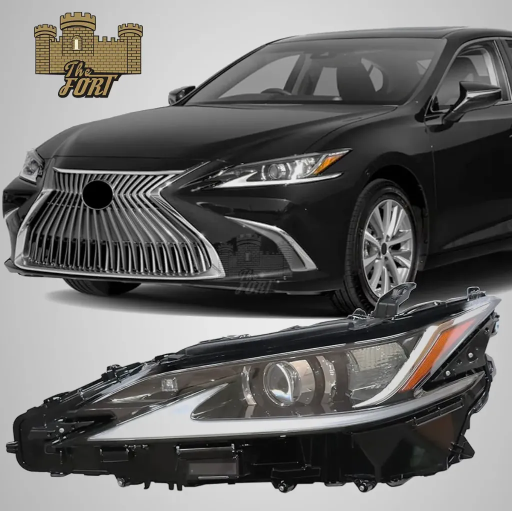 [81150-06C90] LEXUS ES 350 19- HEAD LIGHT USA SINGLE LEFT W/SENSOR