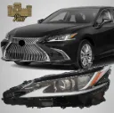 LEXUS ES 350 19- HEAD LIGHT USA SINGLE LEFT W/SENSOR