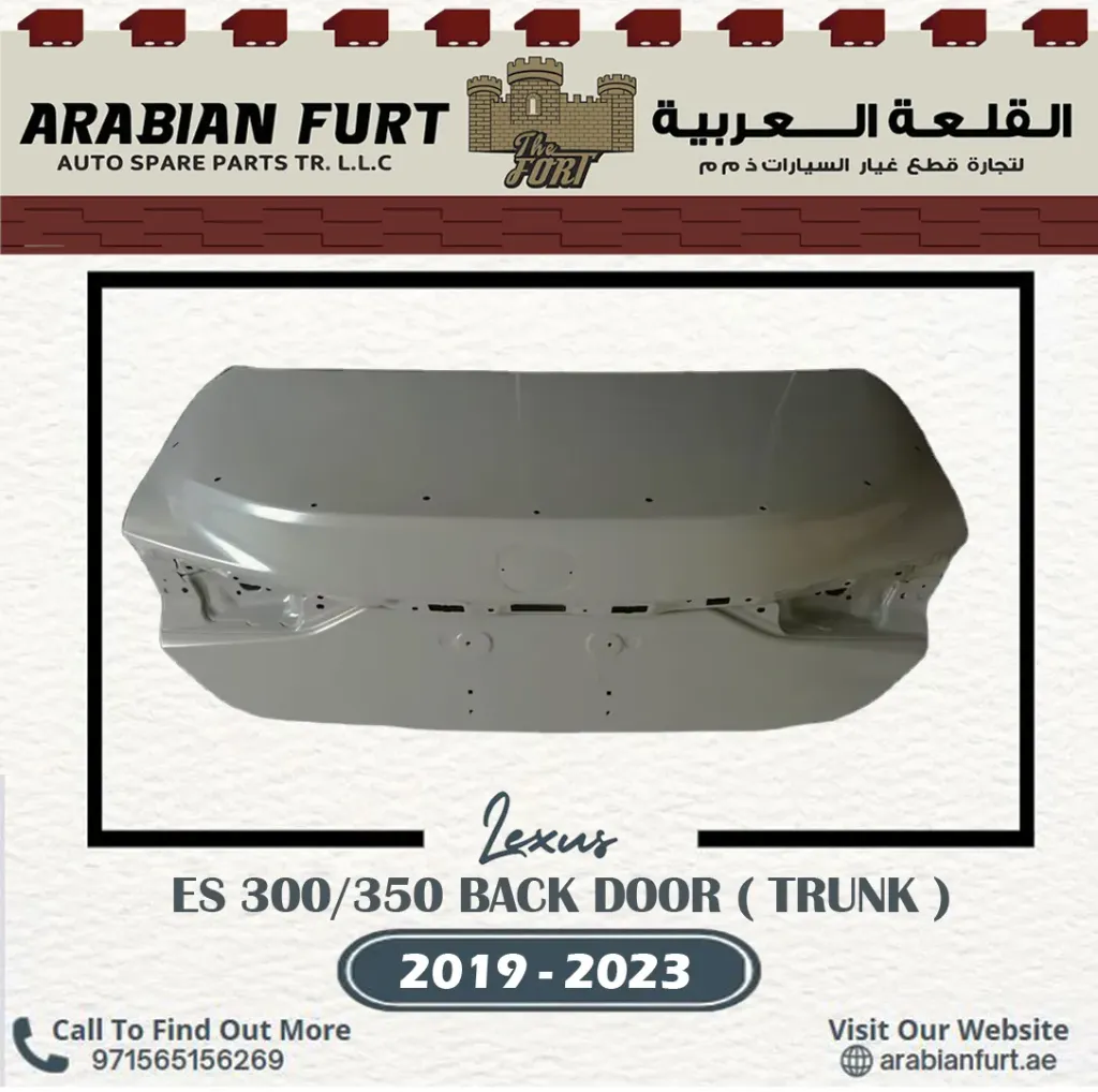 [64401-33850] LEXUS ES 350 19-24 TRUNK BACK DOOR