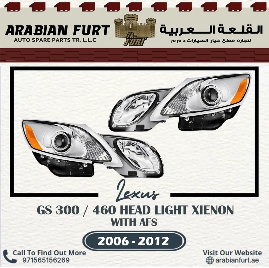 [SMK 212 LH] LEXUS GS 300 06-12 HEAD LIGHT LEFT W/ AFS