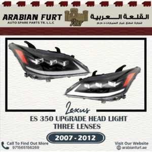 LEXUS ES 350 2007 – 2012 HEAD LIGHT UPGRADE 3 EYES LED